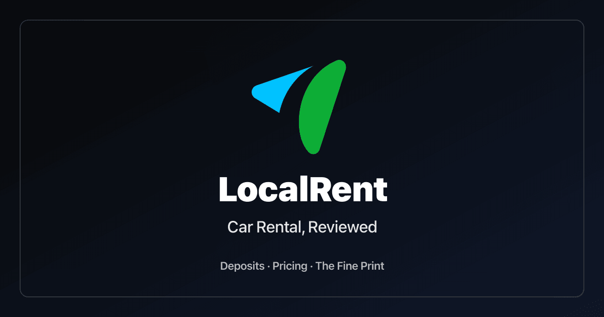 Is LocalRent Legit? A Closer Look at Deposits, Pricing and the Fine Print
